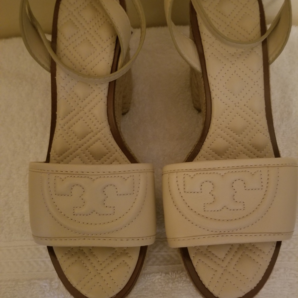 Tory Burch Fleming 100mm Espadrille Sandal
